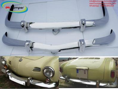 Volkswagen Karmann Ghia Euro style bumper (1970-1971) by stainless steel  (VW Karmann Ghia European 