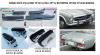 Mercedes Pagode W113: 230SL 250SL 280SL (1963 -1971) bumpers