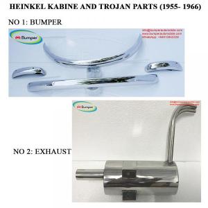 Heinkel Kabine and Trojan bumpers and exhaust (1955- 1966)