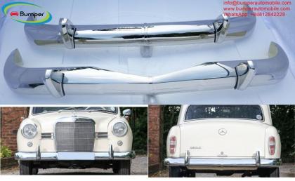 Mercedes Ponton 4 cylinder W120 W121 bumpers 180B, 180C, 180DB, 180DC, 190B, 190DB (1959-1962)