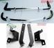 Datsun 260Z 280Z bumper with overrides and bracket (1969-1978)