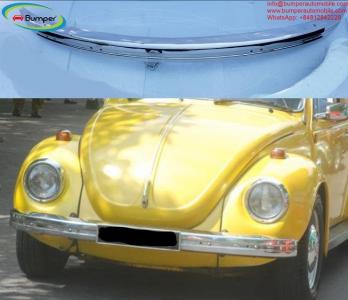Volkswagen Beetle bumper type (1968-1974) by stainless steel  (VW Käfer Stoßfänger satz)