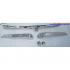 BMW E21 bumper (1975 - 1983) by stainless steel (BMW E21 Stoßfänger) One set includes:  One front 