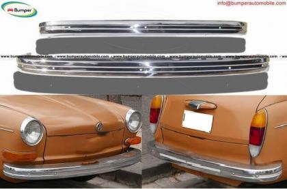 Bumper Volkswagen Type 3 (1970-1973) in stainless steel  (VW Type 3 Stoßfänger) #VWType3