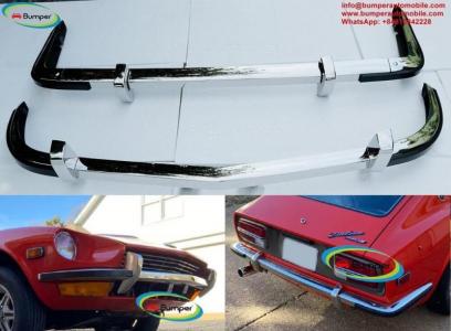 Datsun 240Z 260Z 280Z bumpers with rubber and overrides (1969-1978)