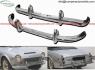 Datsun Roadster Fairlady bumpers with over rider (1962-1970)