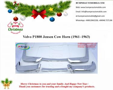 Volvo P1800 Jensen Cow Horn bumper (1961–1963) by stainless steel   (Volvo P1800 Jensen Cow Horn s