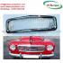 Radiator grille Volvo PV Duett, PV444, PV544 by stainless steel new Front grille Volvo PV Duett, PV4