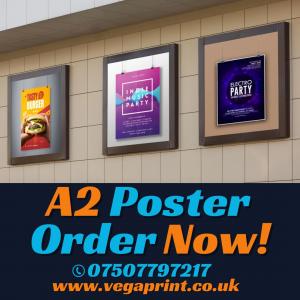Transform Your Space with Stunning A2 Poster Printing In UK