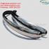 VW Beetle blade style (1955-1972) bumpers by stainless steel new A